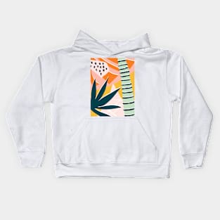 Tropical abstract Kids Hoodie